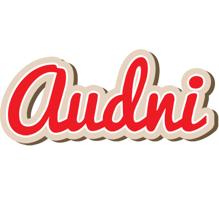 Audni chocolate logo