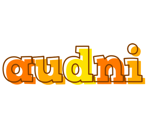 Audni desert logo