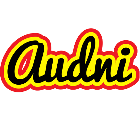 Audni flaming logo