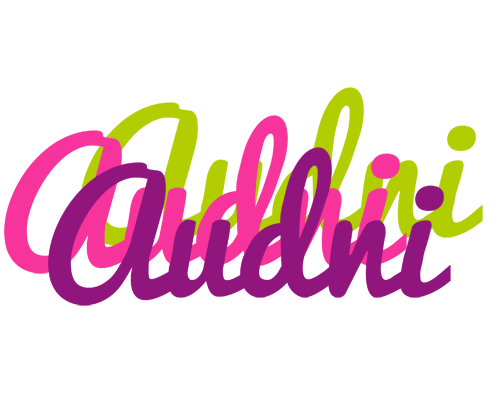 Audni flowers logo