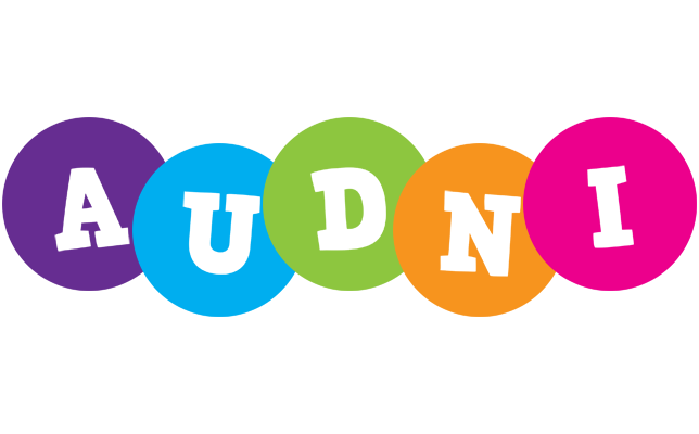 Audni happy logo