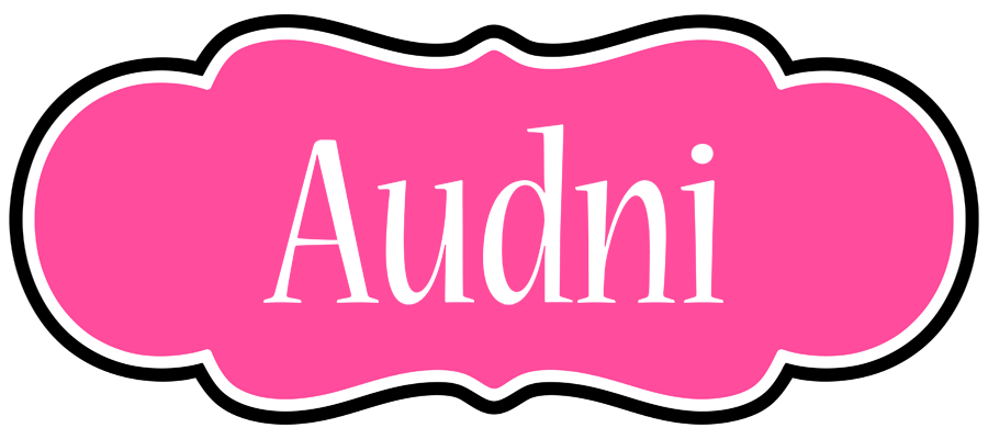 Audni invitation logo