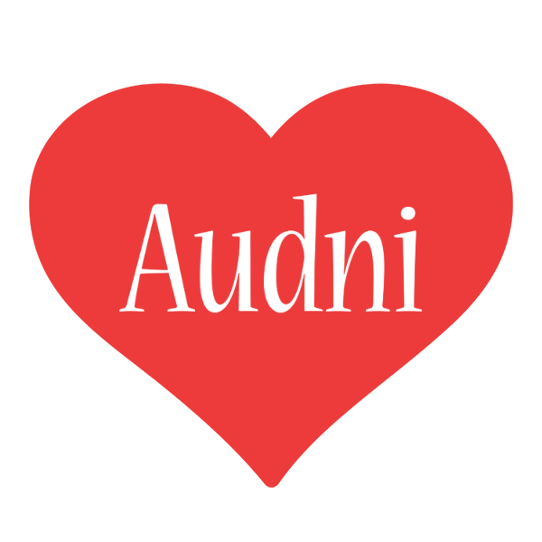 Audni love logo