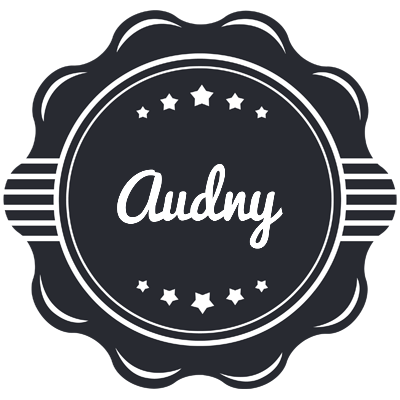 Audny badge logo
