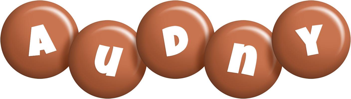 Audny candy-brown logo