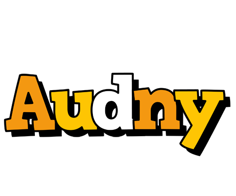 Audny cartoon logo
