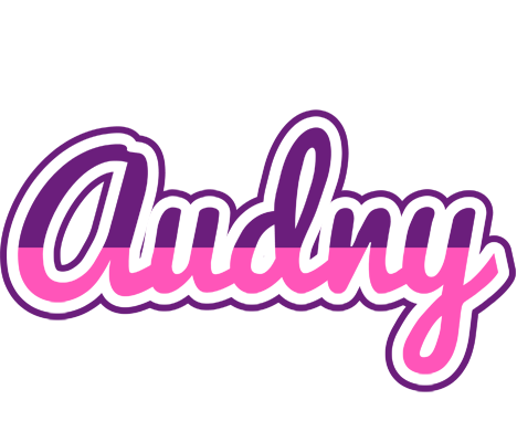 Audny cheerful logo