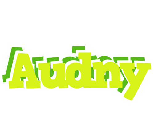 Audny citrus logo