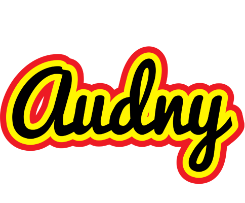 Audny flaming logo