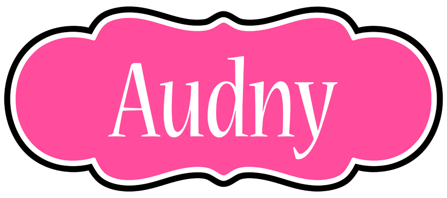 Audny invitation logo