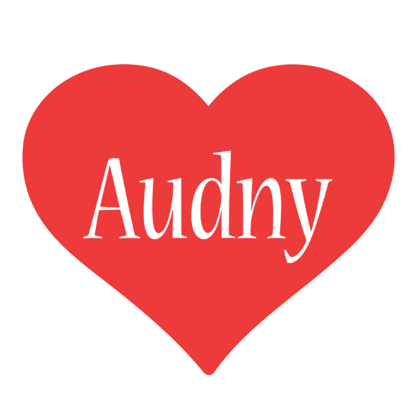 Audny love logo