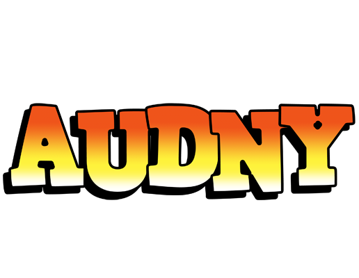 Audny sunset logo