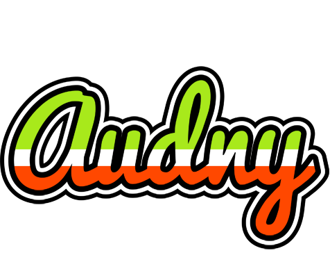 Audny superfun logo