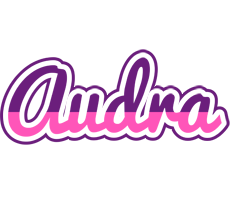 Audra cheerful logo