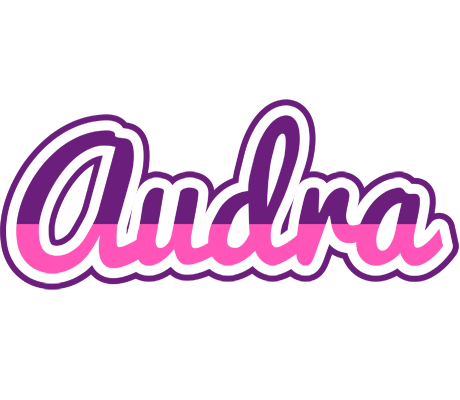 Audra cheerful logo