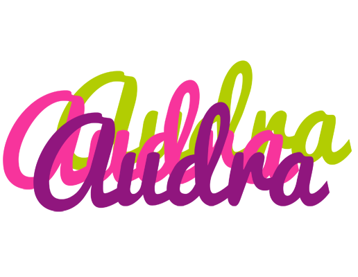 Audra flowers logo