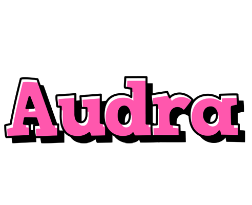 Audra girlish logo