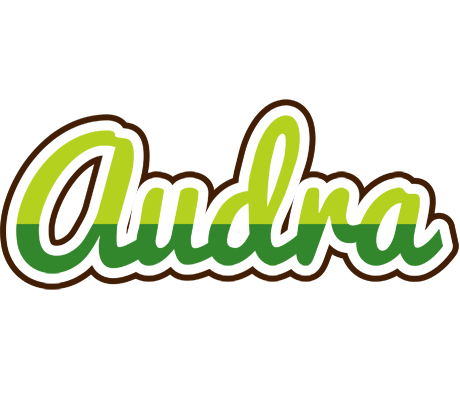 Audra golfing logo