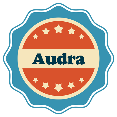 Audra labels logo