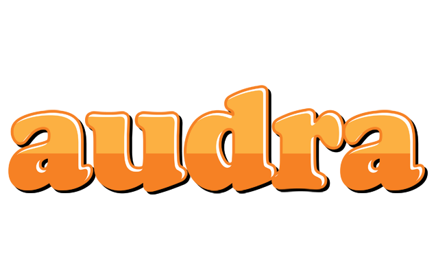 Audra orange logo