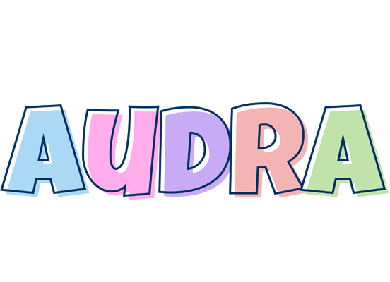Audra pastel logo