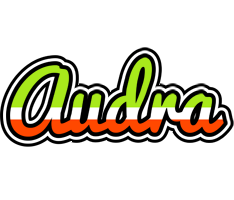 Audra superfun logo