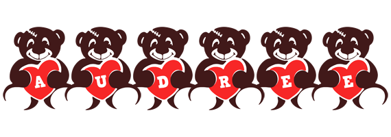 Audree bear logo