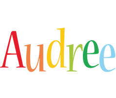 Audree birthday logo