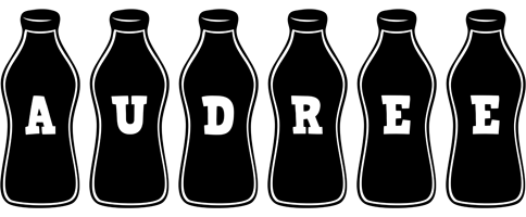 Audree bottle logo