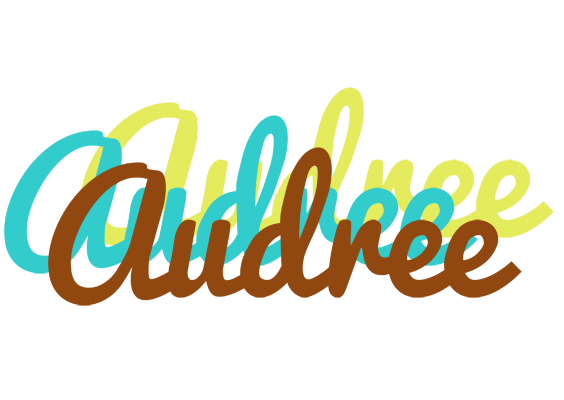 Audree cupcake logo