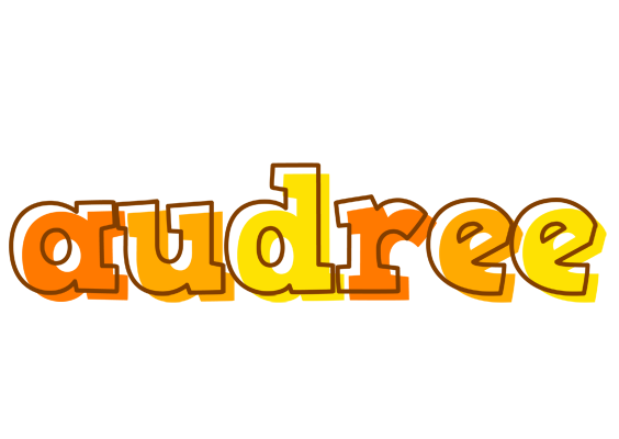 Audree desert logo
