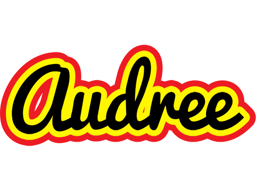 Audree flaming logo