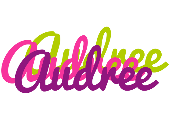 Audree flowers logo