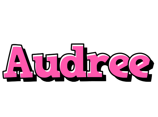 Audree girlish logo