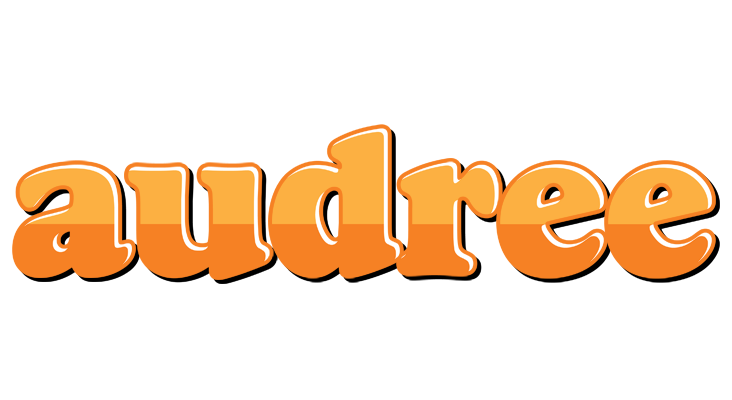 Audree orange logo