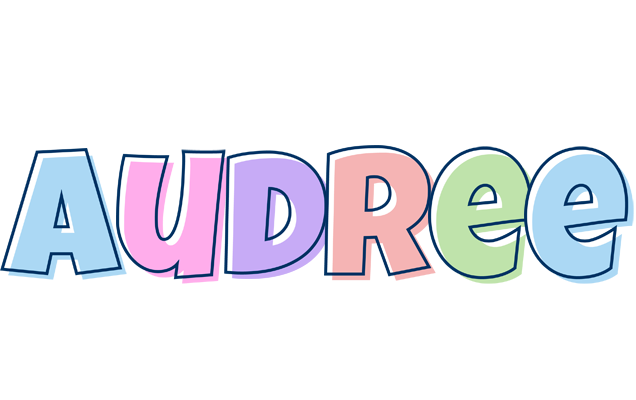 Audree pastel logo