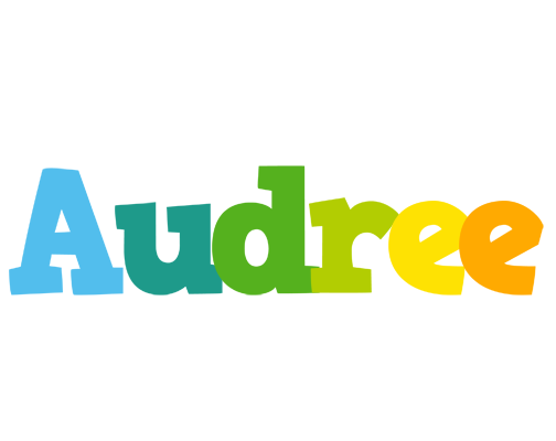 Audree rainbows logo