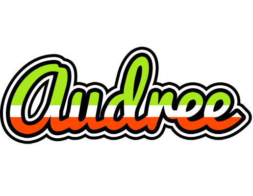 Audree superfun logo
