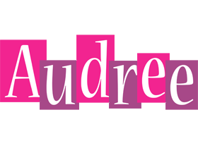 Audree whine logo