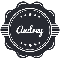 Audrey badge logo