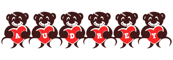 Audrey bear logo