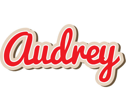 Audrey chocolate logo