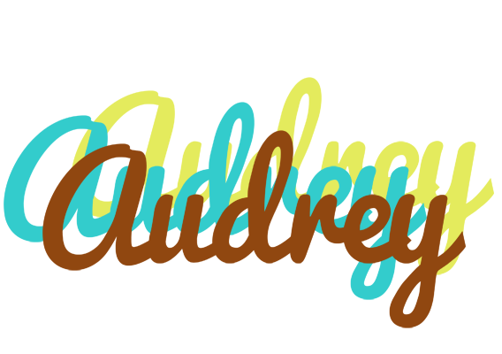 Audrey cupcake logo