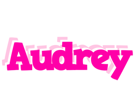 Audrey dancing logo