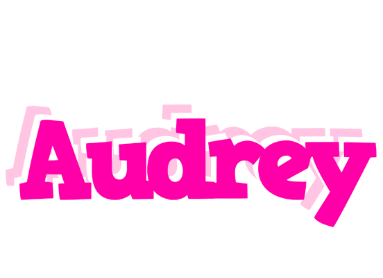 Audrey dancing logo