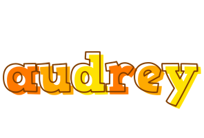 Audrey desert logo