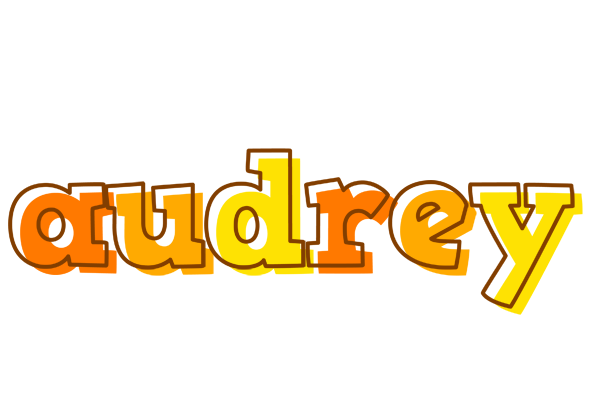 Audrey desert logo