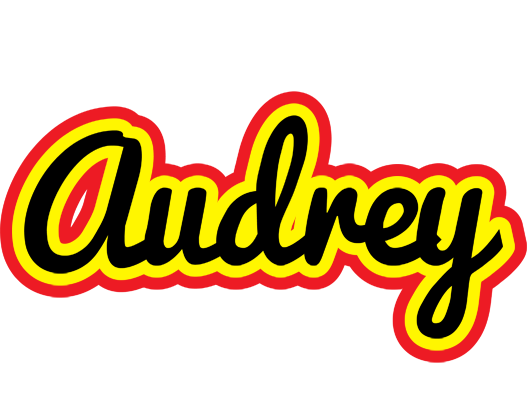 Audrey flaming logo