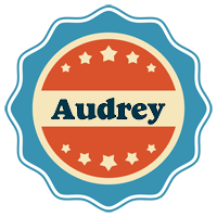 Audrey labels logo