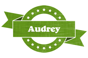 Audrey natural logo